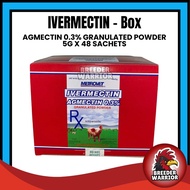 Agmectin Granulated Powder Box 48 Sachets x 5g