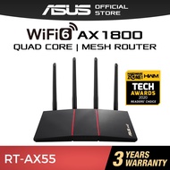 ASUS Router RT-AX55 / RT-AX53U WiFi 6 Wireless AX1800 Ai Mesh Unifi AX53U AX55