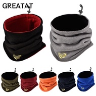 GREATAT Fleece Neck Gaiter Camping Snowboard Winter Cold-proof Collar