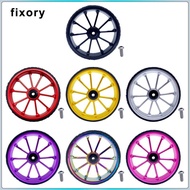 fixory Folding Bike EZ Wheel Replacement Part 3.94" Aluminum Alloy Compression Wheel