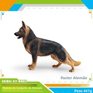 Realistic dog model for children's education, German Shepherd, Alsatian Wolf Dog decorative ornament