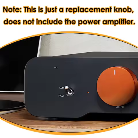 CABE-1Pcs Amplifier Replaceable Volume Knob For Fosi Audio ZA3 Amplifier