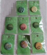 Sony貓 Toro貓 絕版日本襟章共15個