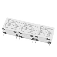 5PCS Relay HF32FV-16-5/12/24-HLTF A Set of Normally Open 4PIN 16A 277VAC relay in stock U43I