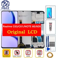 PBZZ LCD Display Screen Assembly Replacement for realme C63 C61 note 60/60x LCD Original for PBZZ-LC