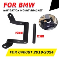 Motorcycle Accessories Phone Holder Stand GPS Navigation Plate Bracket For BMW C400GT C 400 GT C400 