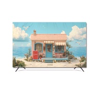 TV Screen Protector, Sun-Proof Indoor Screen Protector TV Covers, Dustproof Cover for 32-80 Inch TV 