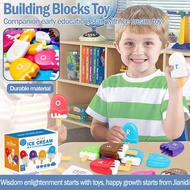 ABC Ice Cream Toys ABC Toys Alphabet Toy Mainan ABC 123 Kanak Kanak Mainan Aiskrim Toddler Toys Matc