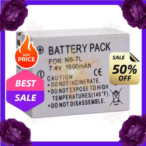 SWZY 7.4V 1400MAH NB-7L Li-ion Battery for Canon PowerShot G10 G11 G12 SX30 IS SX30IS Digital Camera