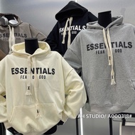 Essentials Sweater Sweatshirts, Men's and Women's Hoodies with Loose Hooded Pullovers in Many Colors