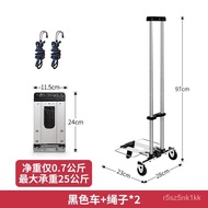 【TikTok】#Foldable Portable Trolley Shopping Shopping Mini Trolley Super Small Household Trolley Trailer Luggage Trolley