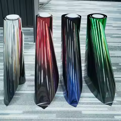 2/3M Gradient Car Film UV Protected Heat Insulation Color Change Film Exterior Accessories Window Ti