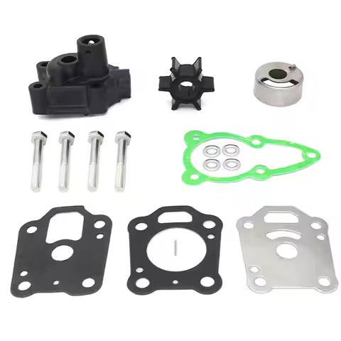 Water Pump Repair Kit With Housing For Outboard Mercury 2 2.5 3 4 5 6 HP 4& 2 Stroke- 16159A03 46-16