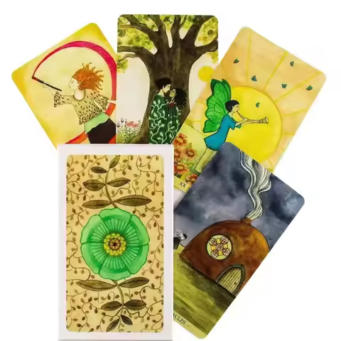 Original Tarot Cards Durable Mara Lunne Tarot Decks with Guidebook Classic Tarot Card Deck