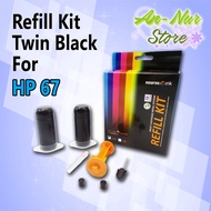 Neurox Ink Refill Kit  (Black) HP 67BK and HP 67BK XL for Printer HP 2722