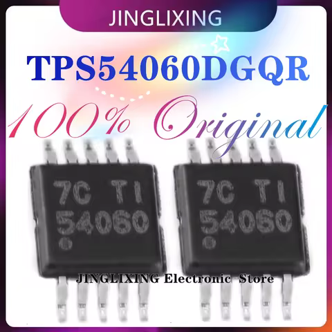 5pcs/lot New Original TPS54060DGQR TPS54060 Features Eco-Mode's 3.5V To 60V Input 0.5A Buck Converte