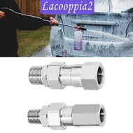 [Lacooppia2] Pressure Washer Adapter Cleaning Nozzle Accessories Fitting Quick Disconnect