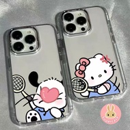 Hello Kitty Couple Casing For Realme 14 14X 13 12 11 Pro Plus 12X 11X 9 2 9i 7i Note 60 Narzo 50A Pr