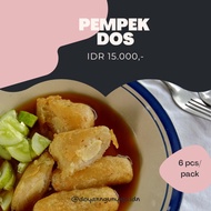 pempek dos tanpa ikan/pempek frozen food Palembang/pempek dos