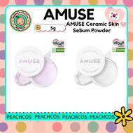 ❤️[AMUSE] AMUSE Ceramic Skin Sebum Powder 5g❤️2 colors