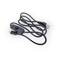 全新🔥 USB-C 電源線🔌 帶開關 | 1米 5V 3A (適用Raspberry Pi/LED/USB裝置)  USB-C Power Cable 🔌 with On/Off Switch | 1