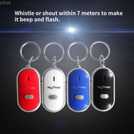 ORIX Keyfinder Beeping Anti-Lost Whistle Sensors Pet Tracker Keychain Light Torch Locator Tracker