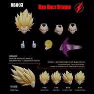 紅閃電 KONG模 SHF 大魔 超三 比達 Super Saiyan VEGETA SS3 頭雕 改件 配件包 龍珠 [落單後約14天內到貨]