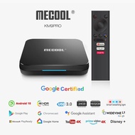 Mecool KM9 Pro Classic Google Certified Amlogic S905X2 Android 10.0 2G 16G 4K HDR Cast Voice Control Android TV Box Prefix TV Receivers（รับประกัน 3 เดือน）