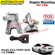 Engine Mounting - Honda Civic FC FK 2016 1.5 TURBO 1SET(3pcs) - 3 Month Warranty