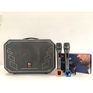 [Trả góp 0%]Loa kéo xách tay Prosing W8-Alisa – Loa karaoke thùng gỗ cao cấp - Hàng chính hãng