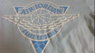 二手真品公司貨 原價$1380 NIKE air jordan 1 aj1 UNC 北卡藍 t-shirt tee t恤 男S號 23 logo 翅膀 經典款 dior travis scott aj6