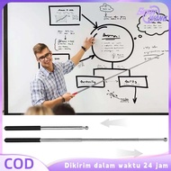 Retractable Tour Leader Flag Stick Stainless Steel Flag Stick Telescopic Pointer Flag Pole Stick