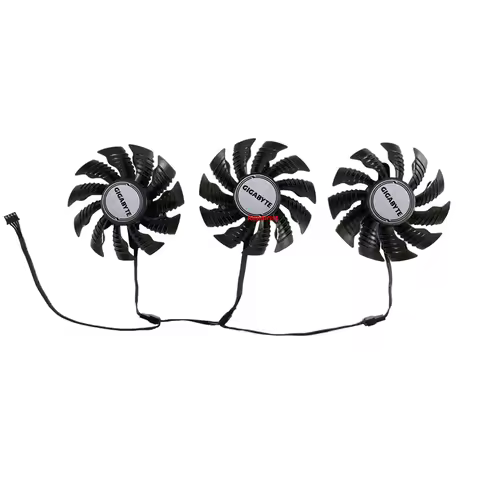 3PCS/Set,82MM,PLA09215S12H,GPU Cooler,Graphics Card Fan,For Radeon GIGABYTE AORUS RX 5700 XT 5700XT 