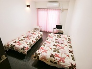 อพาร์ตเมนต์ 1 ห้องนอน 1 ห้องน้ำส่วนตัว ขนาด 25 ตร.ม. – เมืองโอซาก้าตะวันออก (YADO@Tsuruhashi, Osaka