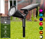 LAMPU SOROT LAMPU TENAGA SURYA LAMPU HIAS TAMAN CAHAYA BERWARNA WARNI