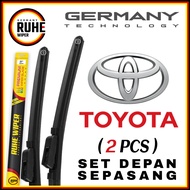 [1 PASANG] Toyota Vios Altis Camry Avanza Hilux Vigo Hilus Reno Wish Yaris Accord Ruhe Germany AAA R