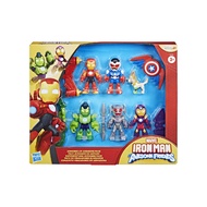 MARVEL IMF ARMORED UP AVENGERS PACK ฟิกเกอร์ Marvel 3 นิ้ว ของเล่นซูเปอร์ฮีโร่ สะสมมันส์
