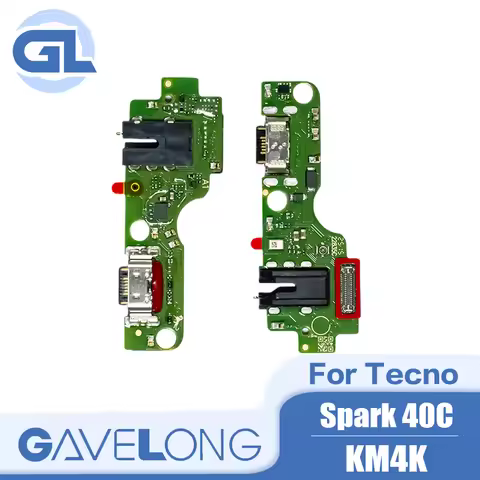 Mobile Phone Flex Cable Charging Port Board Charger Board Port For Tecno Spark 40C