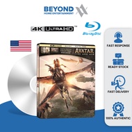 Avatar: Fire and Ash Limited Edition Steelbook [4K Ultra HD & Bluray]