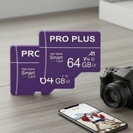 High-Speed Class 10 Micro SD/TF Memory Card 64GB-4GB, Original, Stable for Surveillance/Driving  Kad