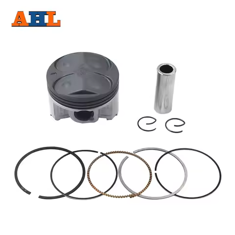 AHL Motorcycle STD ~ +100 Bore Size 56mm ~ 57mm Piston Kit & Rings For YAMAHA FZR400RR SP 3TJ FZ400 