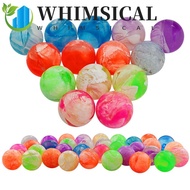 WHIMSICAL Bouncing Balls 20Pcs Toy Balls Funny toy Rubber 19mm Swirl Neon Bouncing Balls