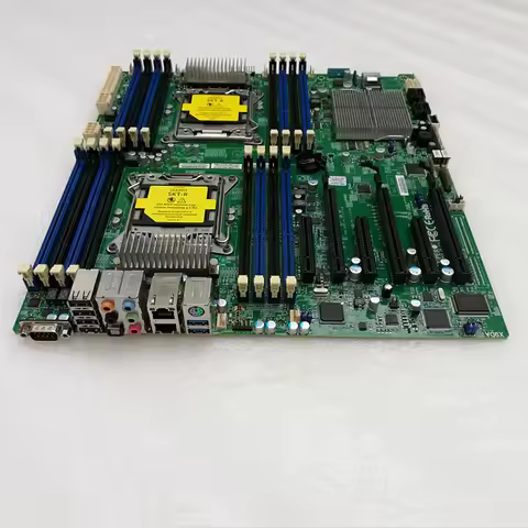 X9DAI Workstation Motherboard For Supermicro X79 C602 LGA2011 Support E5-2600 High Quality