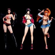 One Piece gk PPS Street Wear Nami Robin Empress 19cm Fashion Trend Figure Toy Ornaments