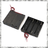 [I O J E] 2pcs Plastic Storage Case 4x18650 3.7V Battery Holder w Wire Leads
