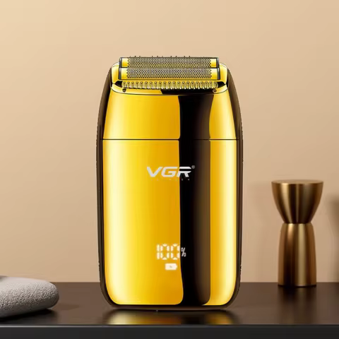 VGR Hair Trimmer Electric Razor Professional Shaver Rechargeable Beard Trimmer Reciprocating Shaver 
