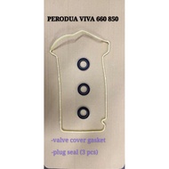 **SILICONE** PERODUA VIVA 660 850 VALVE COVER GASKET & PLUG SEAL (3 pcs)