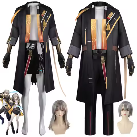 Honkai: Star Rail Trailblazer Stelle Caelus Woman Men Cosplay Costume Cos Game Anime Party Uniform H