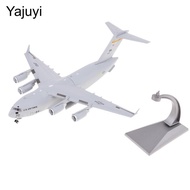 [Yajuyi] SiaBiced Diecast Airplane 1 : 2 American C - 17 Globemaster III Metal 1 . 6 inches Plane