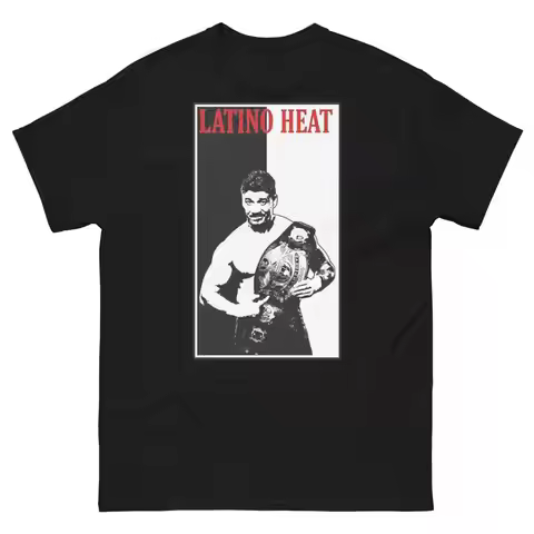 Eddie Guerrero Latino Heat Gold Title Belt T-Shirt